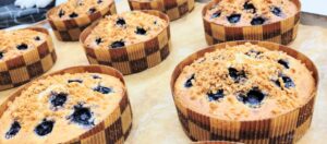 2026/01/28　ブルーベリーのクランブルケーキ